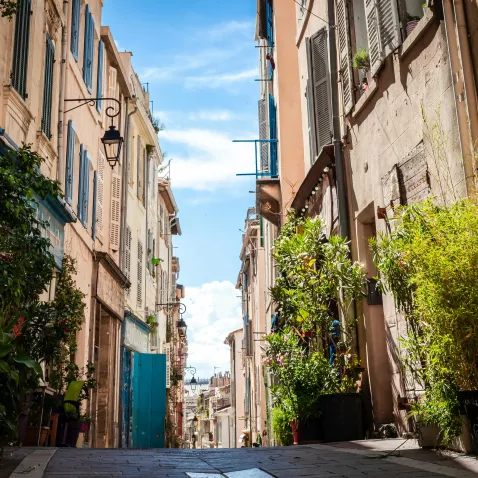 Quartier du Panier à Marseille