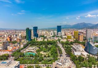 ATC Albanie vue tirana